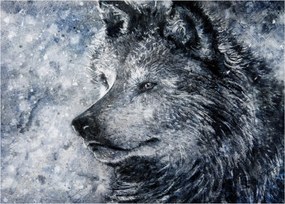 Obraz - Wilk z kreskówki (70x50 cm)