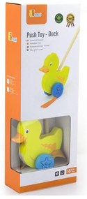Viga toys drewniany pchacz kaczuszka