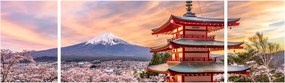 Obraz - Fudżi, Japonia (170x50 cm)