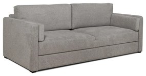 Szara sofa rozkładana 218 cm Resmo – Scandic