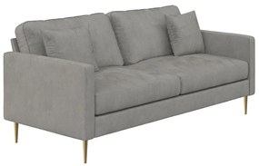 Szara sofa 184 cm Highland – CosmoLiving by Cosmopolitan