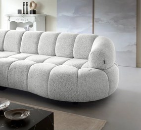 Narożnik VELPA S z elektryczną regulacją siedziska Lewostronny wolnostojący w tkaninie PUENTE 80 WERSAL