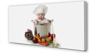 Obraz na płótnie Zabawne Ujęcie z Warzywami