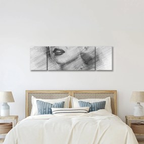 Obraz - Portret Marilyn Monroe (170x50 cm)