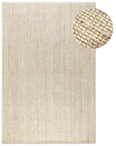 Kremowy dywan z juty 160x230 cm Bouclé – Hanse Home