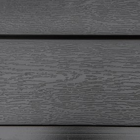 Outsunny Stół Ogrodowy Aluminiowy dla 4 Osób Meble Jadalne Łatwe w Utrzymaniu Czarny 140x90x74cm | Aosom PL