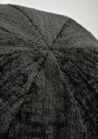 Poduszka 37x37x37 cm czarna Leith LET76BL