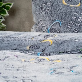 4Home Świecąca pościel mikroflanela Games, 140 x 200 cm, 70 x 90 cm