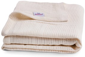 Babymatex Kocyk dziecięcy Sisi ecru, 75 x 100 cm