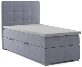 Pojedyncze łóżko boxspring Nubis 90x200 - 32 kolory