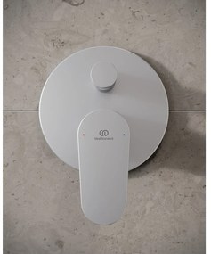 Podtynkowa bateria ścienna w kolorze matowego srebra Cerafine O – Ideal Standard