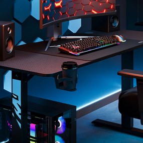 Biurko z regulacją wysokości Diablo X-TENSIO 1400 czarne