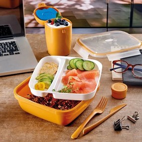 Lunchbox ze sztućcami z podziałką Fresh – Snips