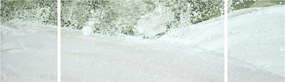 Obraz - Abstrakcja pędzle (170x50 cm)