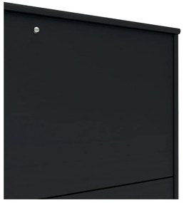 Czarny barek 89x61 cm Mistral 004 – Hammel Furniture