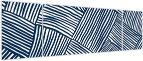 Obraz - linia 3D (170x50 cm)