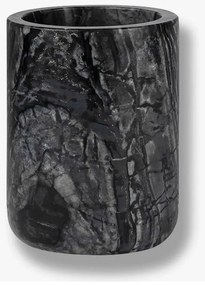 Czarny marmurowy kubek na szczoteczki do zębów Marble – Mette Ditmer Denmark