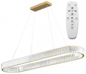 LAMPA WISZĄCA LED APP1508-CP BRUSH GOLD