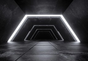 Fototapeta - Tunel 3D (196x136 cm)