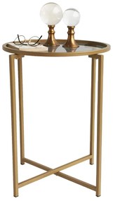 Okrągły stolik ø 50 cm Gold – Neostill