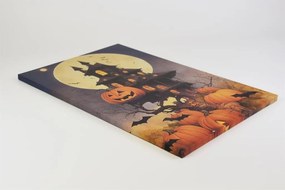 Obraz na ścianę "Straszliwa willa", 9 LED, 60 x 40 cm