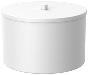 Metalowe pudełko do przechowywania 12x17,5 cm biały