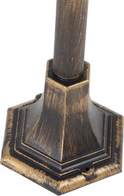 Klasyczna latarnia antyczne złoto 122 cm IP44 - Capital