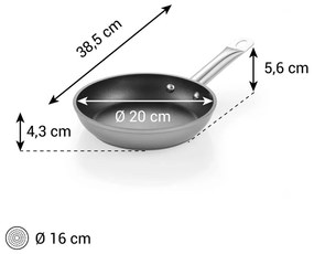 Patelnia aluminiowa z powłoką nieprzywierającą ø 20 cm GrandChef+ – Tescoma