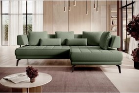 Narożnik GIOTTO L Prawostronnyelektryczna regulacja siedziska tkanina PERFECT HARMONY 39 WERSAL