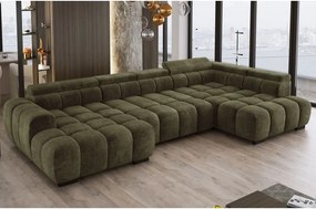 Narożnik BULL XL Prawostronny z elektryczną funkcją regulacji tkanina Eden 16 WERSAL