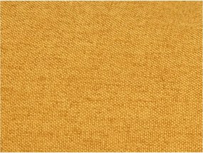 Musztardowa rozkładana sofa SPIKE II