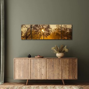 Obraz - Wschód słońca (170x50 cm)
