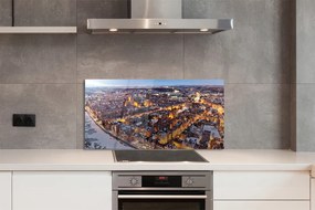 Panel szklany do Kuchni Zimowy Gdańsk nad Motławą