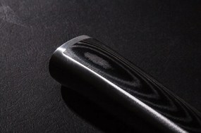 Zestaw noży G21 Damascus Premium w bambusowym bloku, pudełko, 5 szt. + kamień do ostrzenia