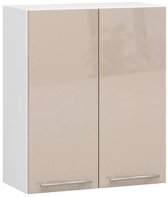 Nowoczesna górna szafka wisząca cappuccino Z0-S61