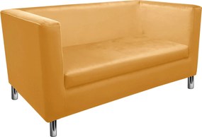 Sofa Monaco : Kolor nogi - Chrom, Kolor tkaniny - VELVET - MG15, Typ tkaniny - Velvet, Wysokość nogi - 15 cm