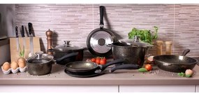 Kitchisimo Głęboka patelnia, średnica 24 cm, stopaluminium