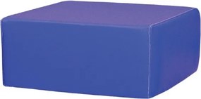 Piankowa pufa przedszkolna Kiddo kwadrat, wysokość 15 cm