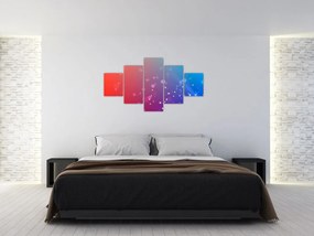 Nowoczesne malarstwo abstrakcyjne (125x70 cm)