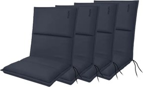 Doppler CITY 4412 niski - set 4 szt. set 4 szt. poduszek na krzesło z niskim oparciem