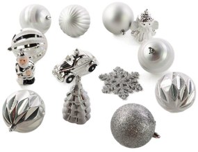Zestaw ozdób świątecznych, 20 sztuk