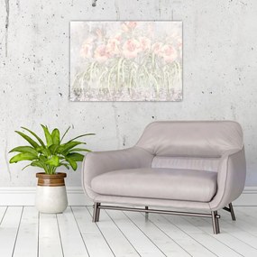 Obraz - Freska lilii (70x50 cm)