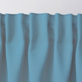 Zasłona zaciemniająca na taśmie marszczącej  niebieski 140 x 280 cm 1 szt.