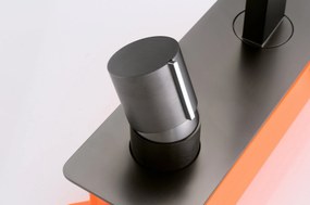 Bateria podtynkowa ścienna 9908G - kolor gunmetal