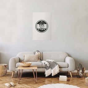 Plakat Sometimes 60x90 cm bez ramy z marginesem ARTGEIST B
