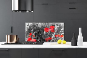 Panel Kuchenny Klasyczne Czerwone Maki