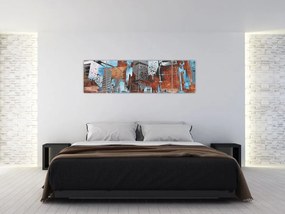 Obraz - Wieżowce (170x50 cm)