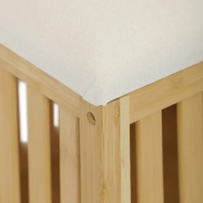 Taboret z miejscem do przechowywania B066 NAT, bambus