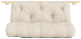 Beżowa rozkładana sofa 135 cm Hooked – Karup Design