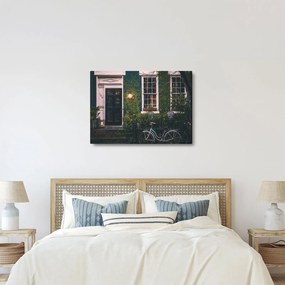 Obraz - W domu z przejażdżki (70x50 cm)
